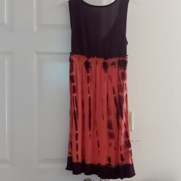 Calvin Klein Jeans Sleeveless Vneck  Pink/Brown Dress Size S - Picture 4 of 6